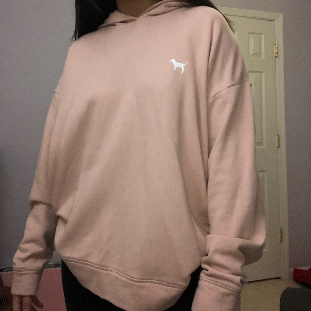 Pink Pullover Hoodie